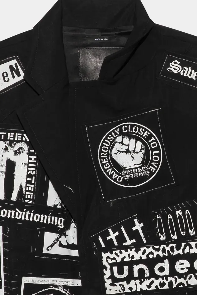 R13 Jackets and Coats Women PUNK PATCH COAT