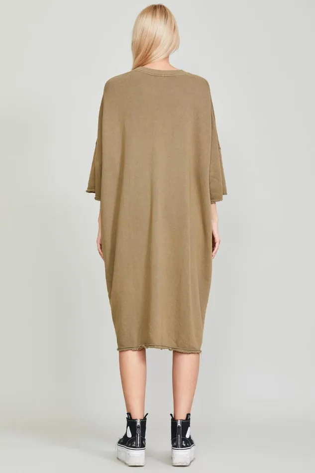 R13 Sale Women ELONGATED TSHIRT DRESS 8211 KURT CONCERT PRINT