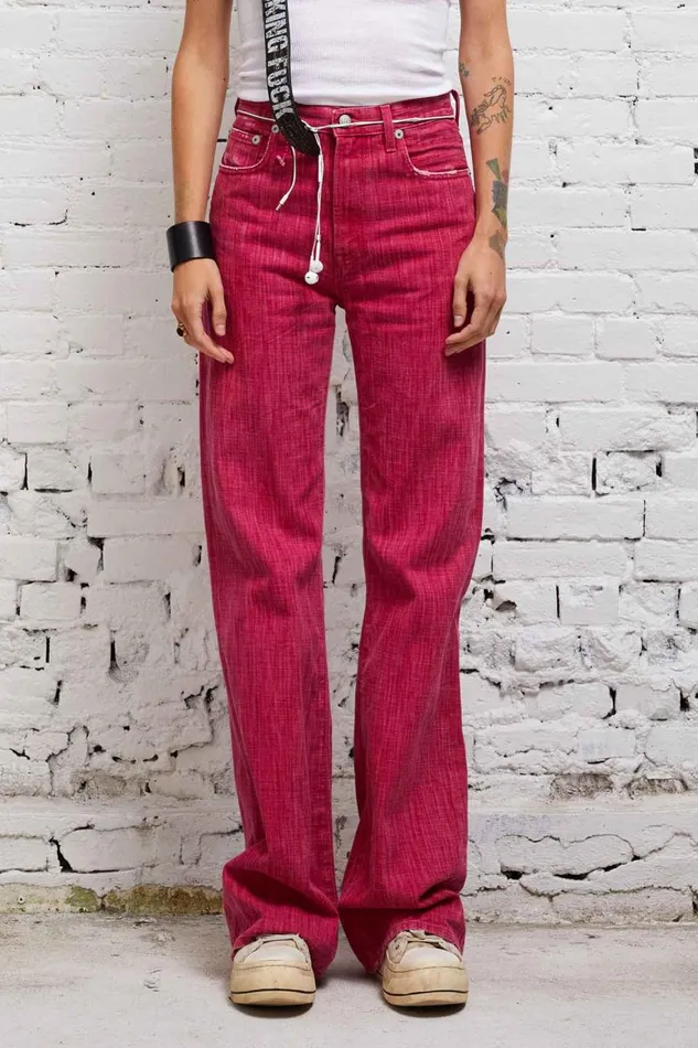 R13 Sale Women JANE JEAN 8211 VIVID PINK