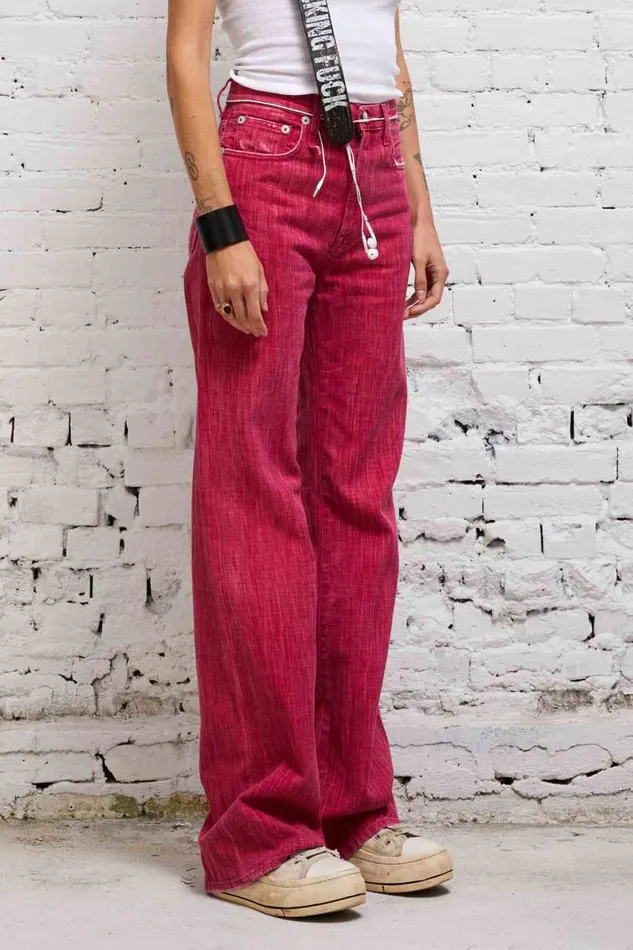 R13 Sale Women JANE JEAN 8211 VIVID PINK