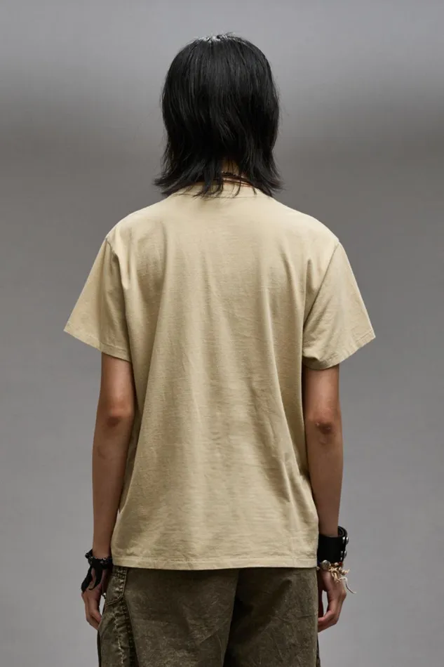 R13 Sale Women SHIT HAPPENS BOY T 8211 KHAKI