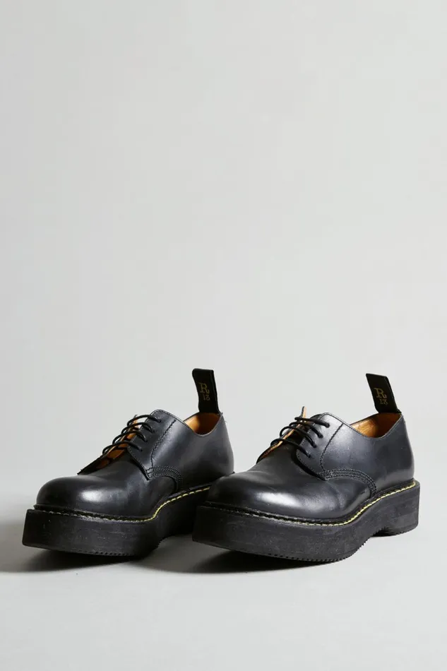 R13 Sale Women STACK OXFORD 8211 BLACK