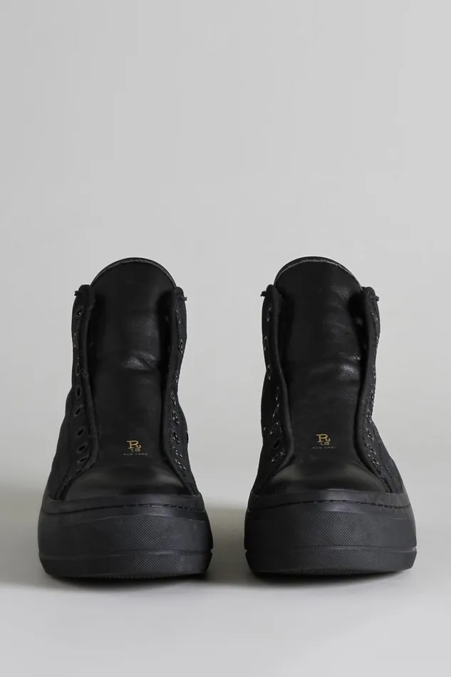 R13 Sneakers Women LACE FREE KURT 8211 BLACKOUT