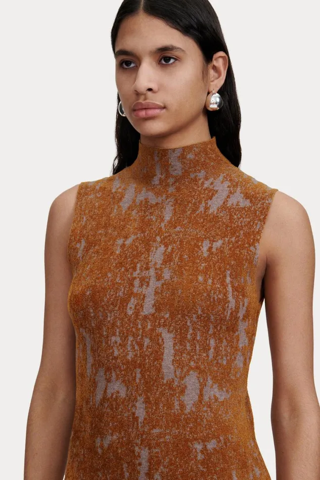 Rachel Comey Dresses Women Pauliina Dress Old Gold Multi