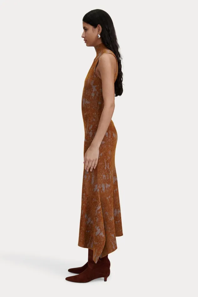Rachel Comey Dresses Women Pauliina Dress Old Gold Multi
