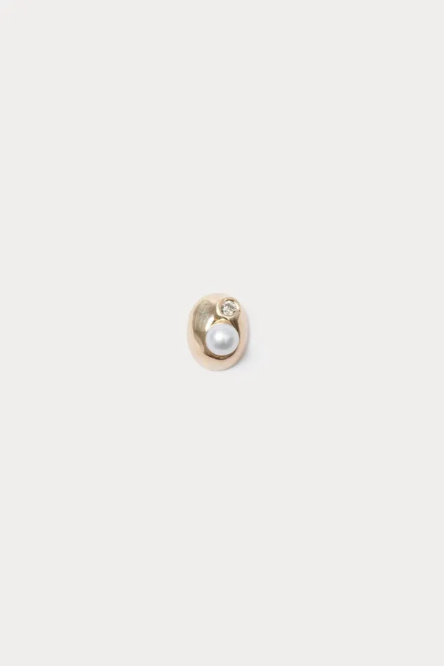 Rachel Comey Jewelry Women Quarry Appo Earring Single Goldpearl