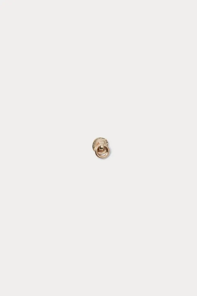 Rachel Comey Jewelry Women Quarry Looped Disc Earring Single Gold