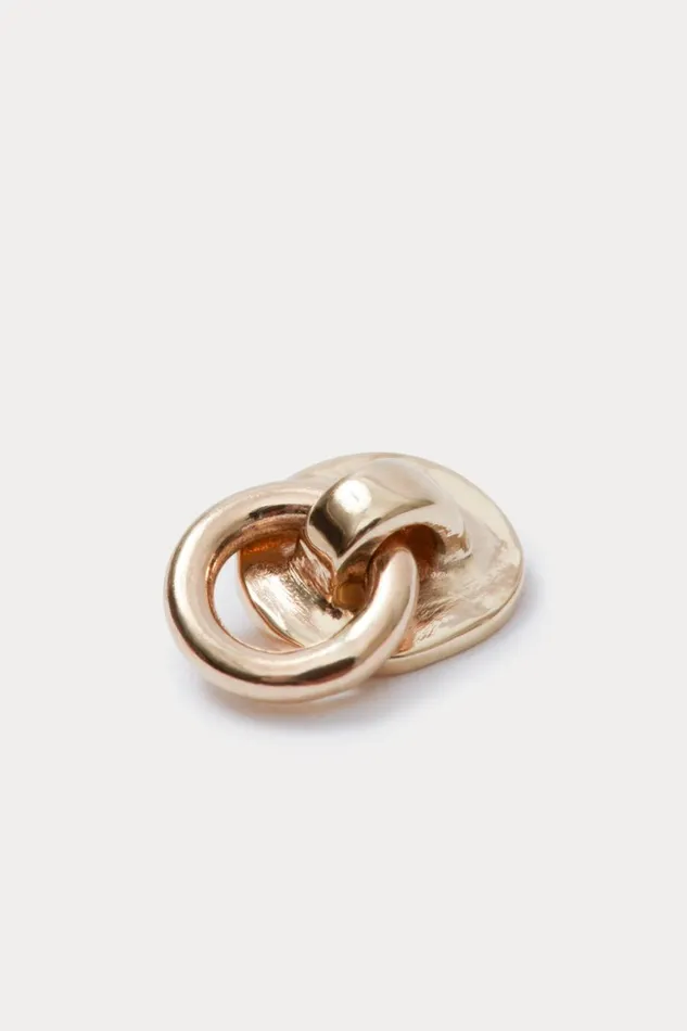 Rachel Comey Jewelry Women Quarry Looped Disc Earring Single Gold