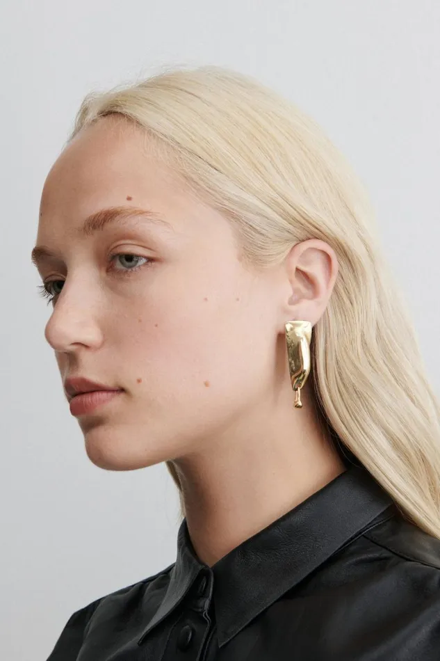 Rachel Comey Jewelry Women Quarry Martina Earring Pair Brass