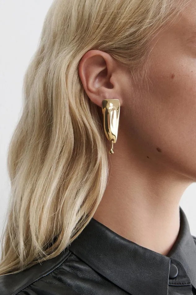 Rachel Comey Jewelry Women Quarry Martina Earring Pair Brass