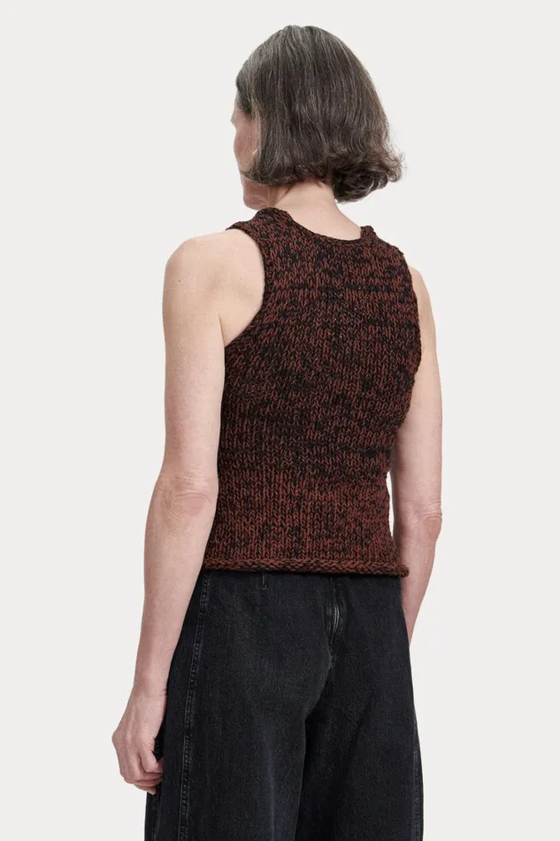 Rachel Comey Knits Women Milja Top Black Marled