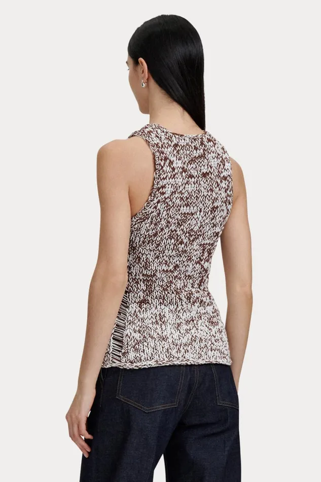 Rachel Comey Knits Women Milja Top Black Marled