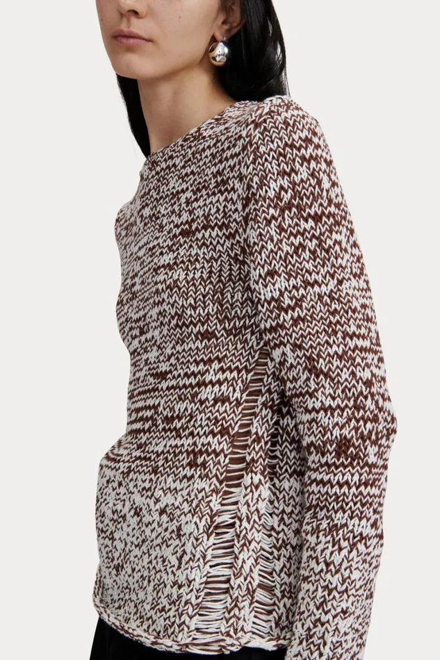 Rachel Comey Knits Women Milja Top Black Marled