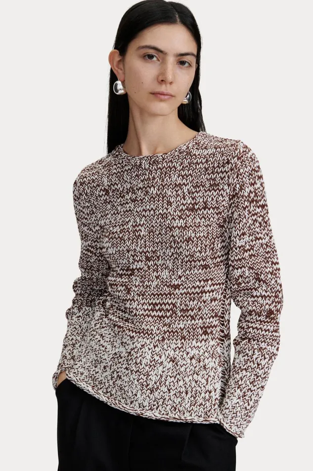 Rachel Comey Knits Women Milja Top Black Marled