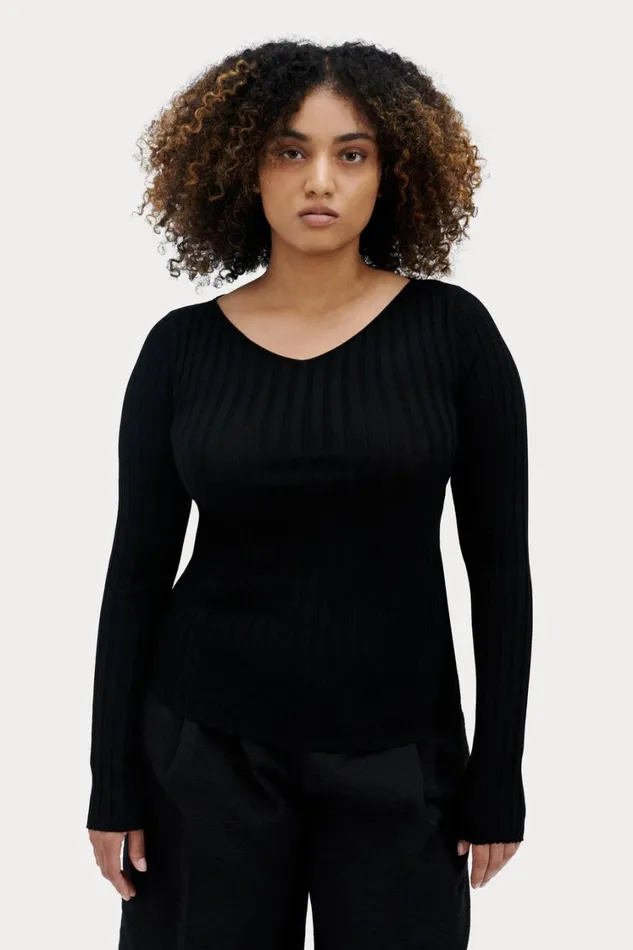 Rachel Comey Knits Women Post Top Black