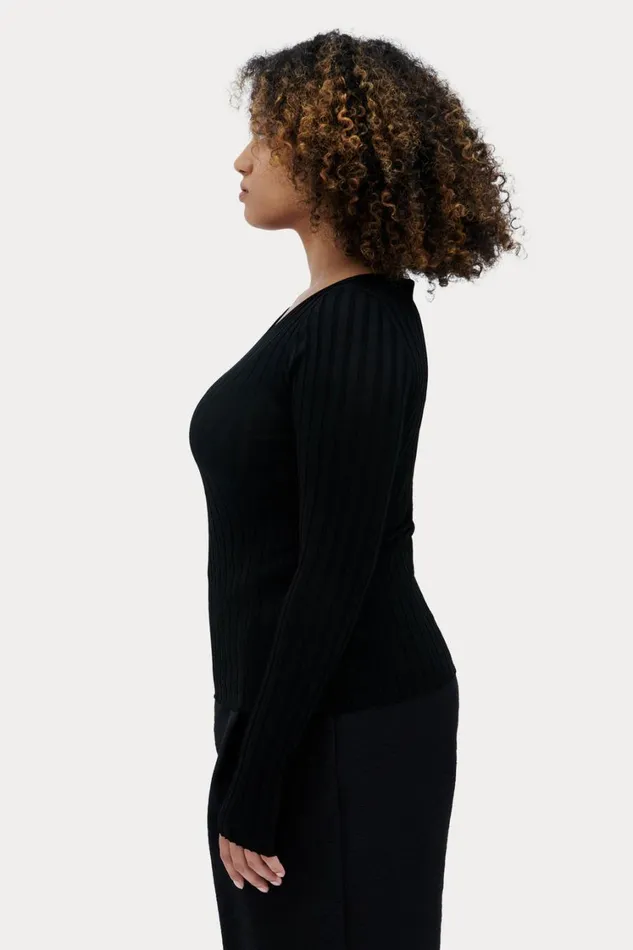 Rachel Comey Knits Women Post Top Black