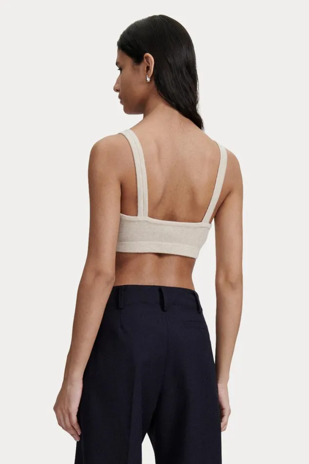 Rachel Comey Knits Women Sini Bra Top Cream