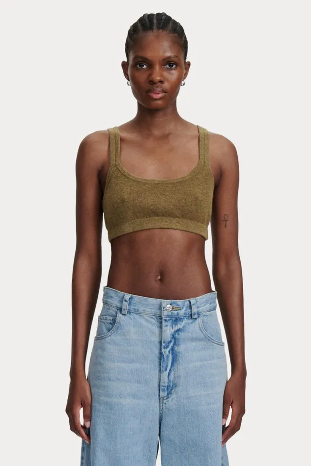 Rachel Comey Knits Women Sini Bra Top Cream