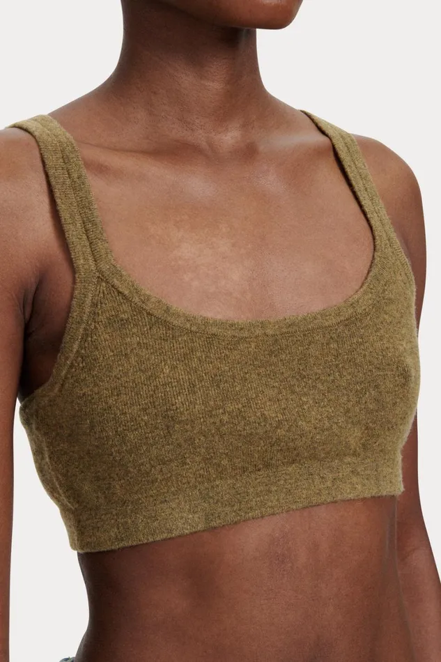 Rachel Comey Knits Women Sini Bra Top Cream