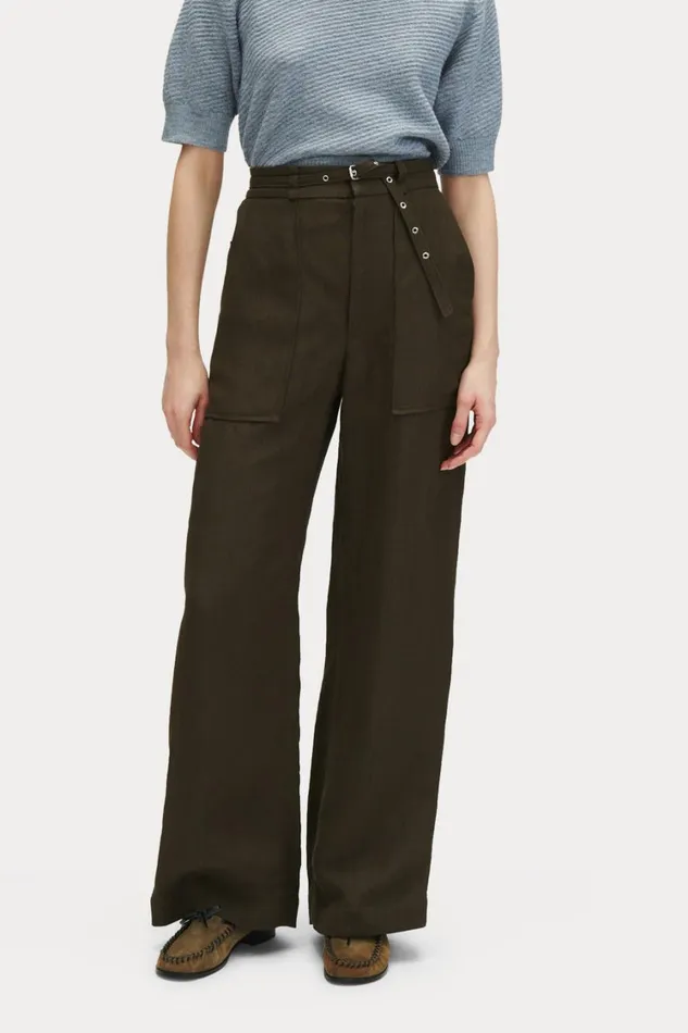 Rachel Comey Pants Women Vern Pant Charcoal Rachel Comey Pants Women Vern Pant Charcoal