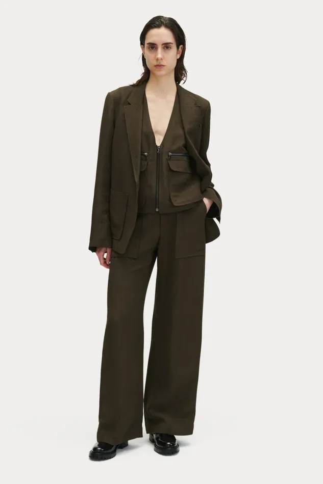 Rachel Comey Pants Women Vern Pant Charcoal Rachel Comey Pants Women Vern Pant Charcoal
