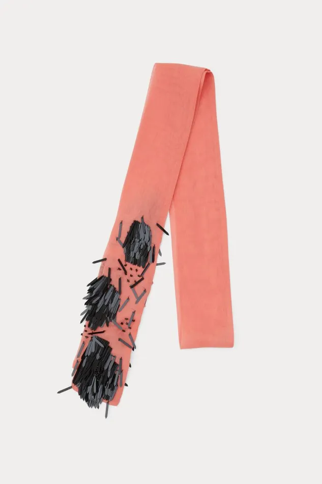Rachel Comey Scarves Hats Women Camilla Fringe Scarf Coral