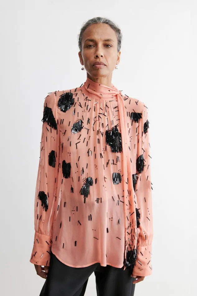 Rachel Comey Scarves Hats Women Camilla Fringe Scarf Coral Rachel Comey Scarves Hats Women Camilla Fringe Scarf Coral