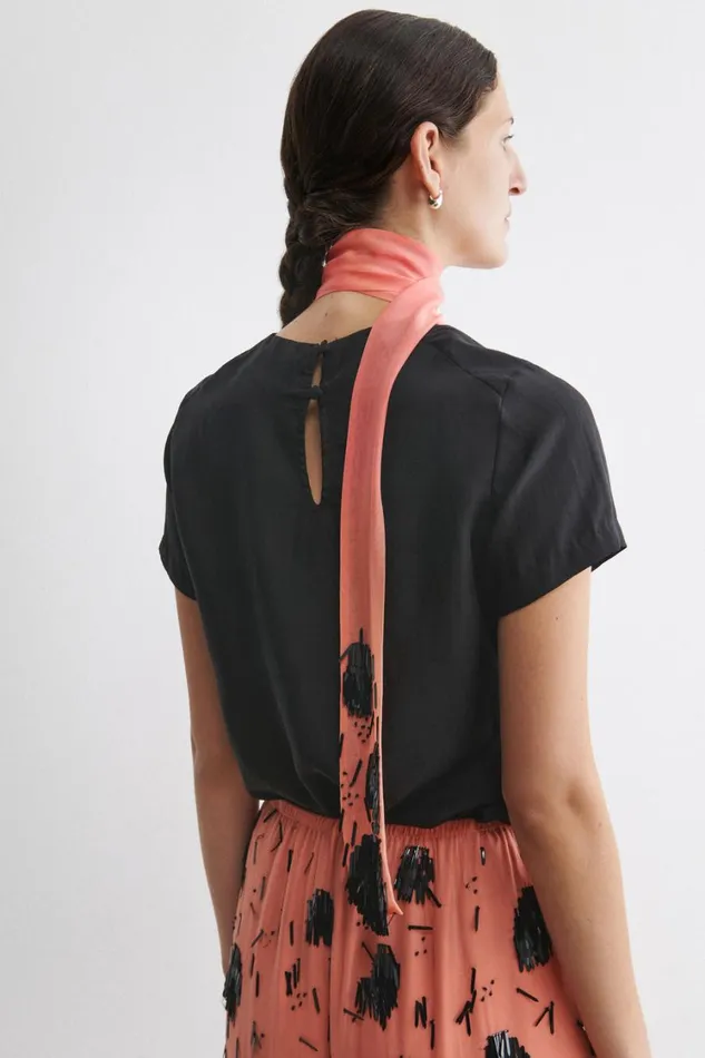 Rachel Comey Scarves Hats Women Camilla Fringe Scarf Coral Rachel Comey Scarves Hats Women Camilla Fringe Scarf Coral