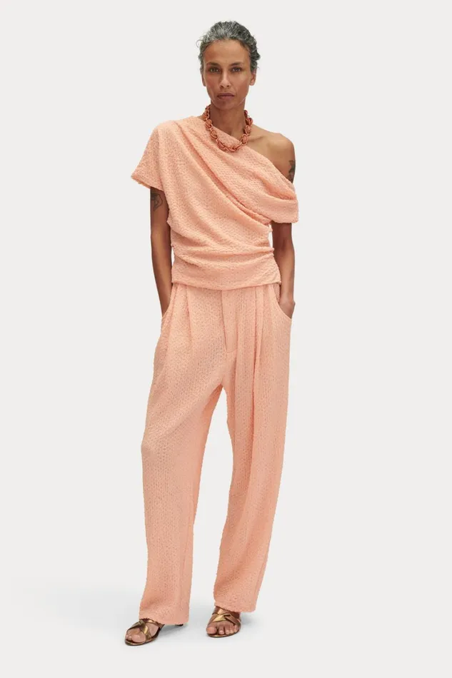 Rachel Comey Tops Women Doria Top Peach Rachel Comey Tops Women Doria Top Peach