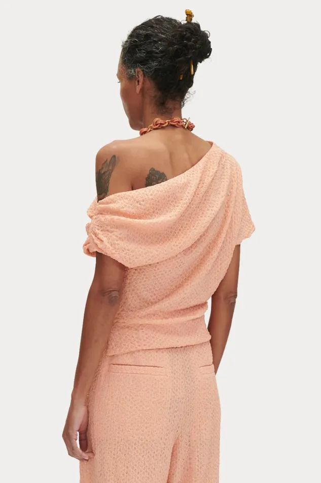 Rachel Comey Tops Women Doria Top Peach Rachel Comey Tops Women Doria Top Peach