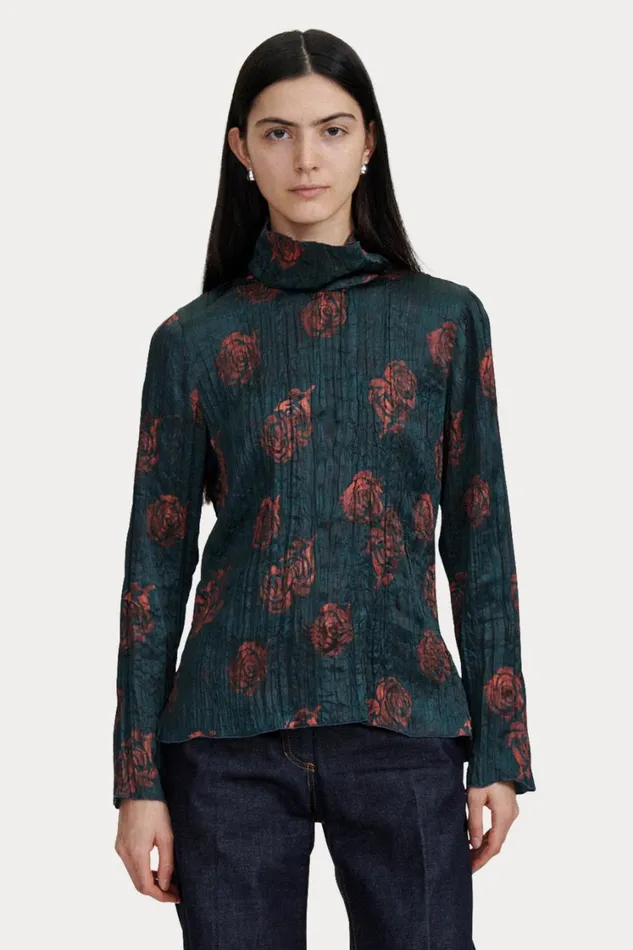 Rachel Comey Tops Women Varda Top Petrol Rachel Comey Tops Women Varda Top Petrol