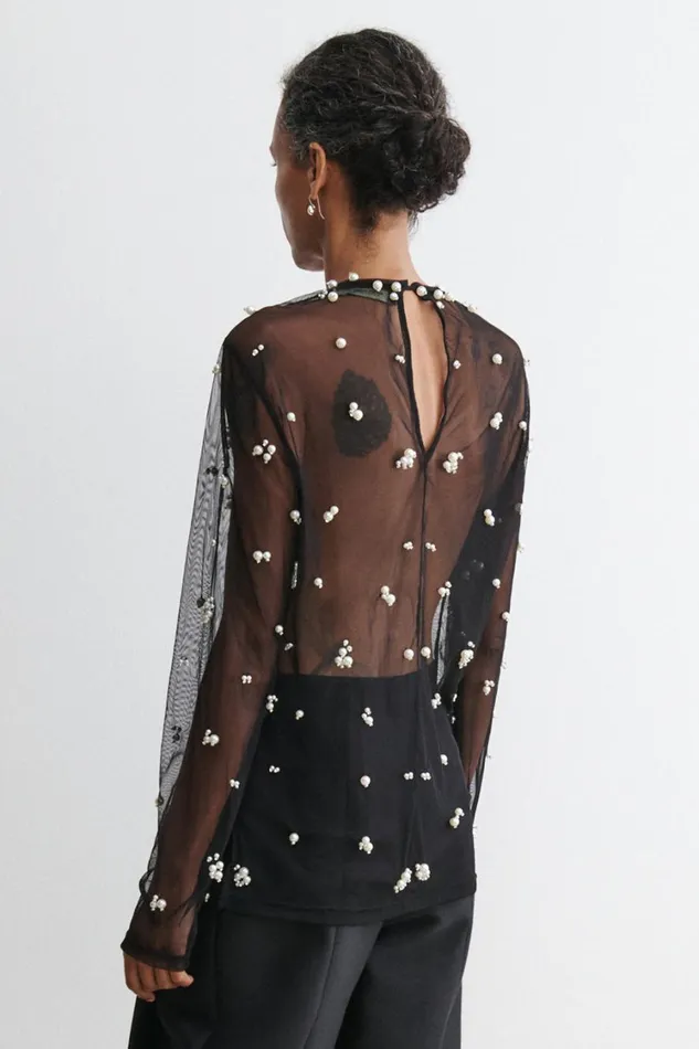 Rachel Comey Tops Women Wilding Top Black Rachel Comey Tops Women Wilding Top Black