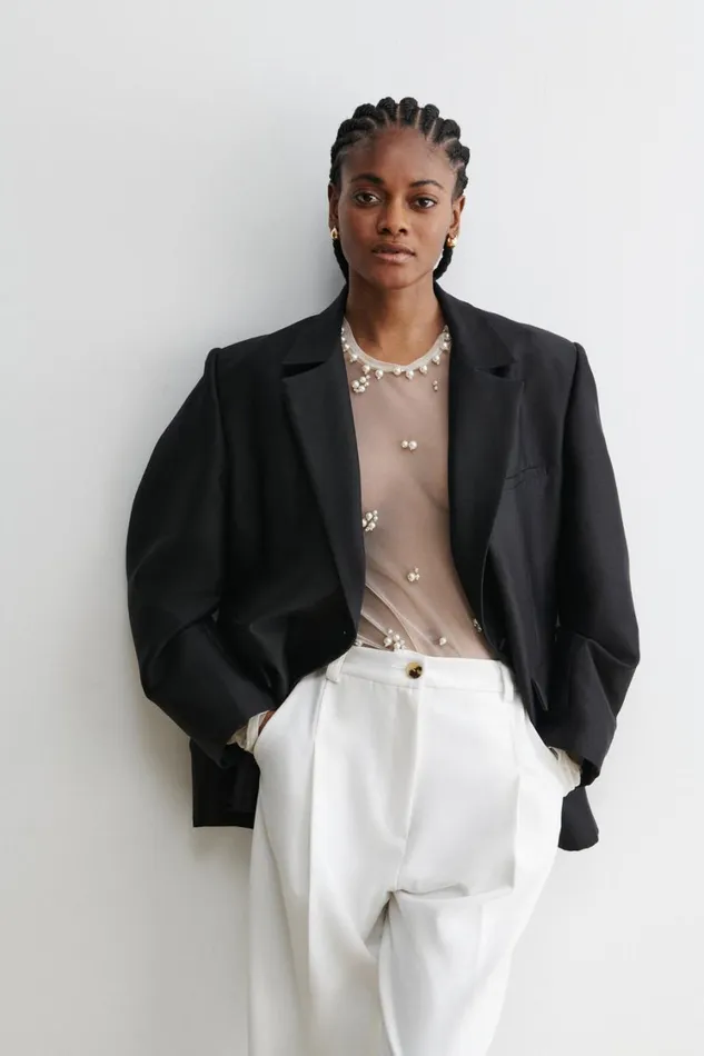 Rachel Comey Tops Women Wilding Top Black Rachel Comey Tops Women Wilding Top Black