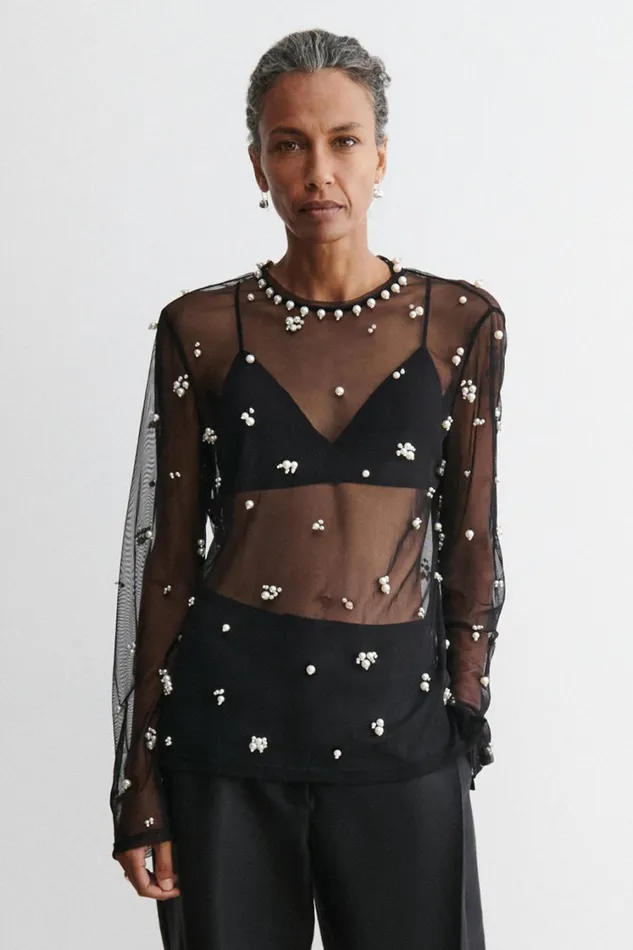 Rachel Comey Tops Women Wilding Top Black Rachel Comey Tops Women Wilding Top Black