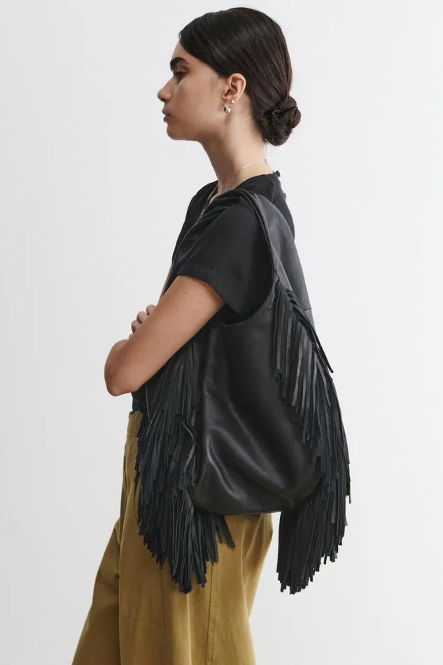 Rachel Comey Totes Women Harley Fringe Bag Black