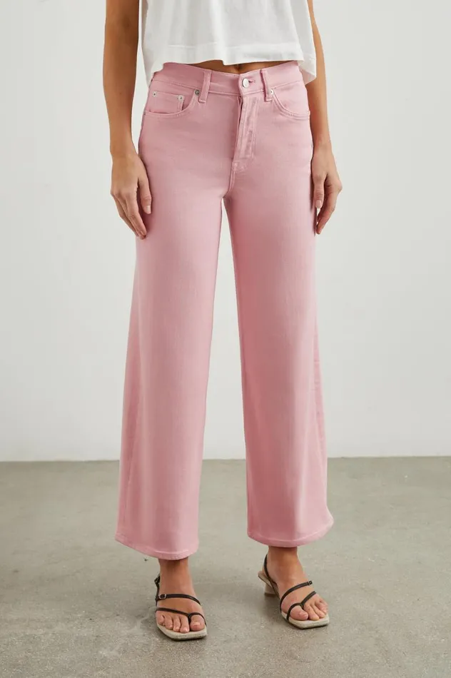 Rails Denim Women GETTY CROP WIDE LEG Bubble Gum