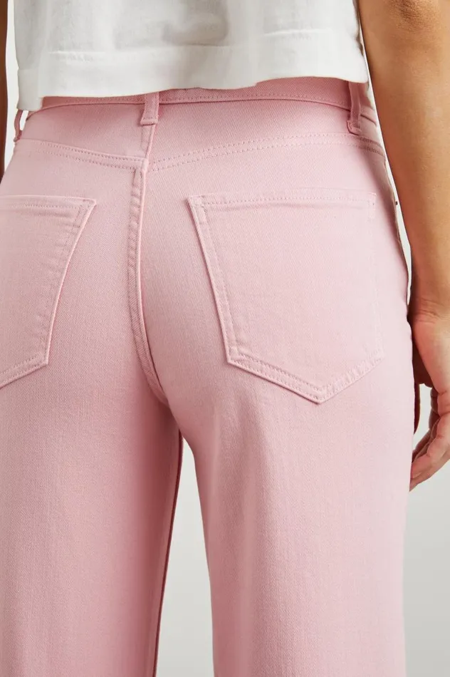Rails Denim Women GETTY CROP WIDE LEG Bubble Gum