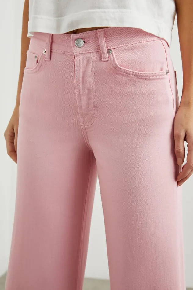 Rails Denim Women GETTY CROP WIDE LEG Bubble Gum