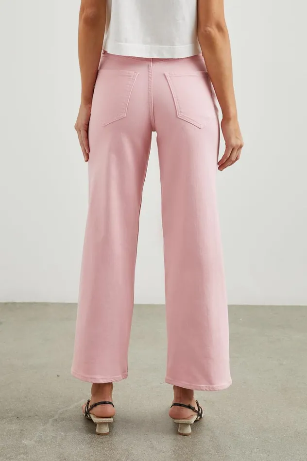 Rails Denim Women GETTY CROP WIDE LEG Bubble Gum