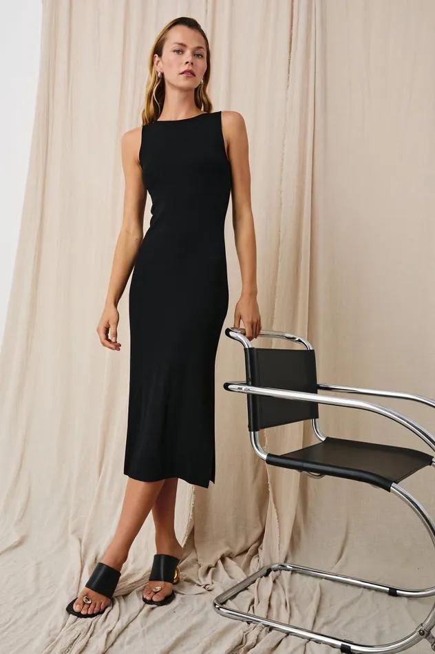 Rails Dresses and Rompers Women ALORA DRESS Black