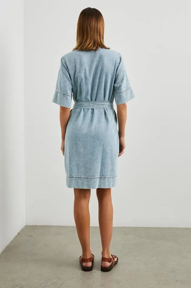 Rails Dresses and Rompers Women CHANCEY DRESS Faded Indigo