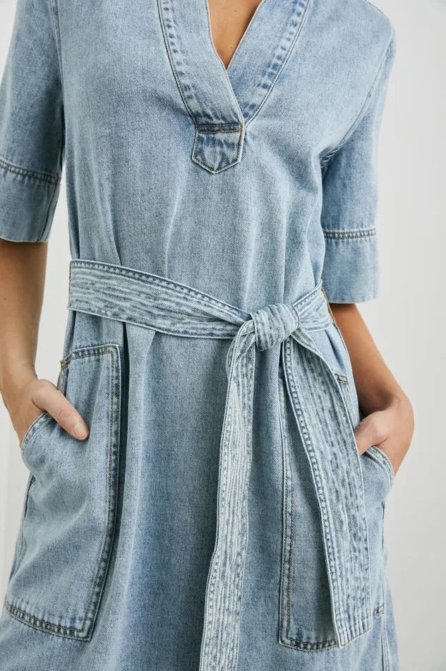Rails Dresses and Rompers Women CHANCEY DRESS Faded Indigo