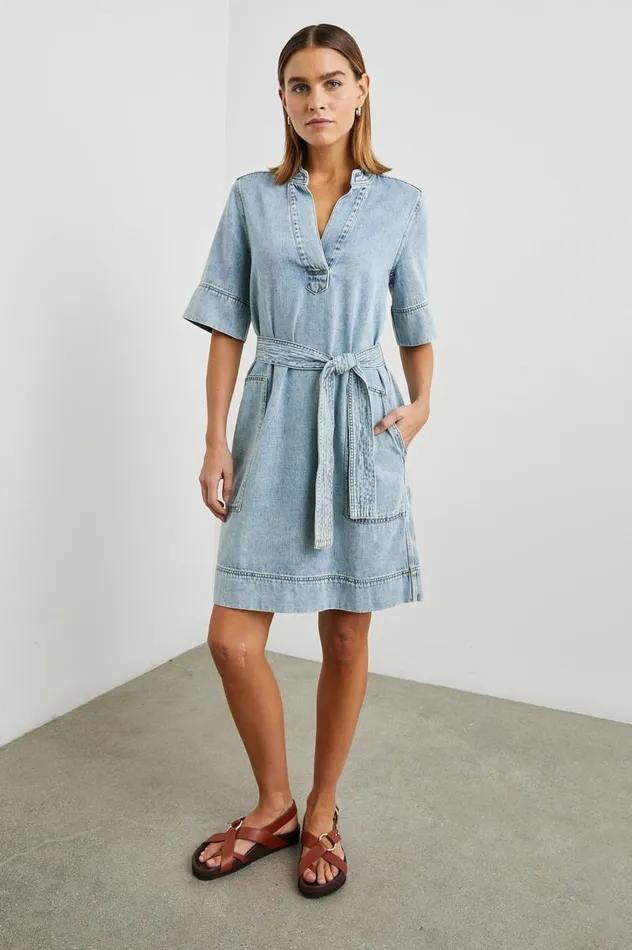 Rails Dresses and Rompers Women CHANCEY DRESS Faded Indigo