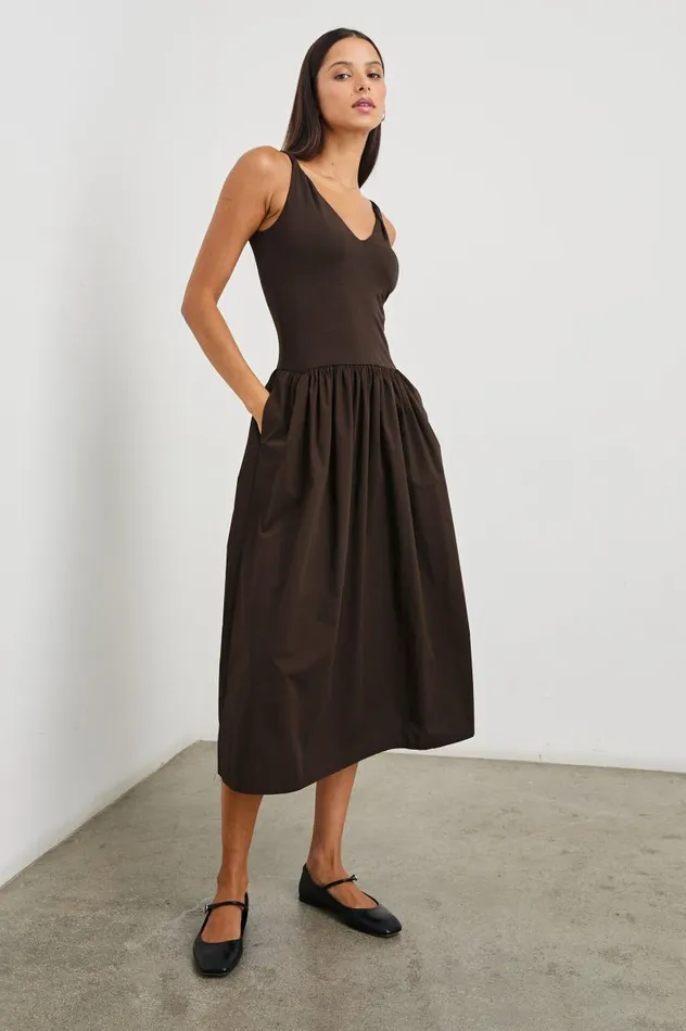 Rails Dresses and Rompers Women FRANCA DRESS Espresso