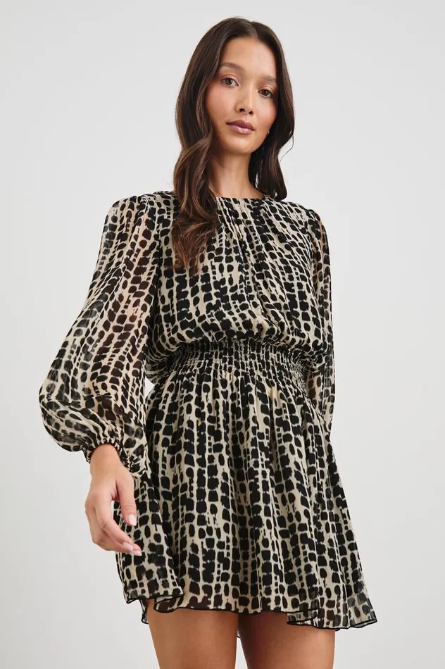 Rails Dresses and Rompers Women LANIE DRESS Spotted Shibori
