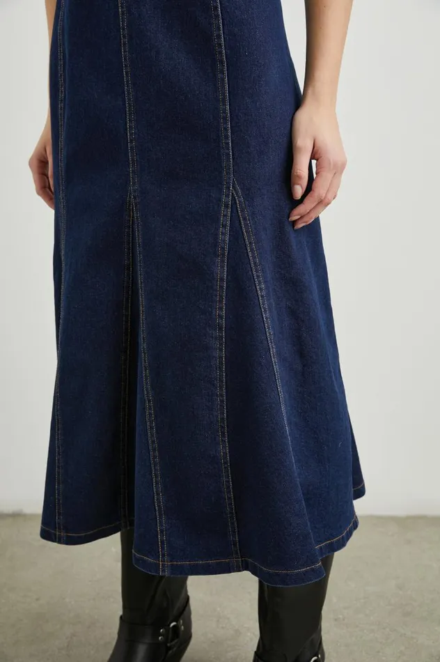 Rails Dresses and Rompers Women MINNA DRESS Rinse Indigo