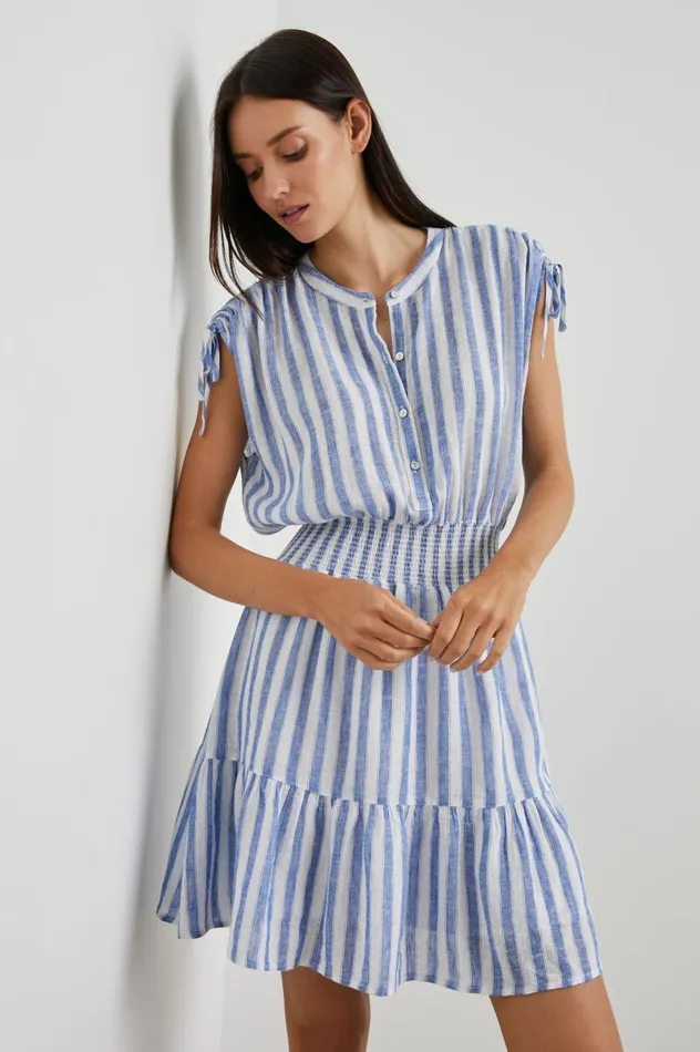 Rails Dresses and Rompers Women SAMINA DRESS Casablanca Stripe