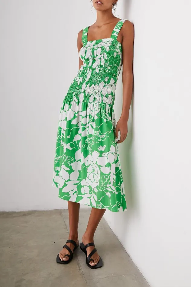 Rails Dresses and Rompers Women SEVILLE DRESS Green Lotus