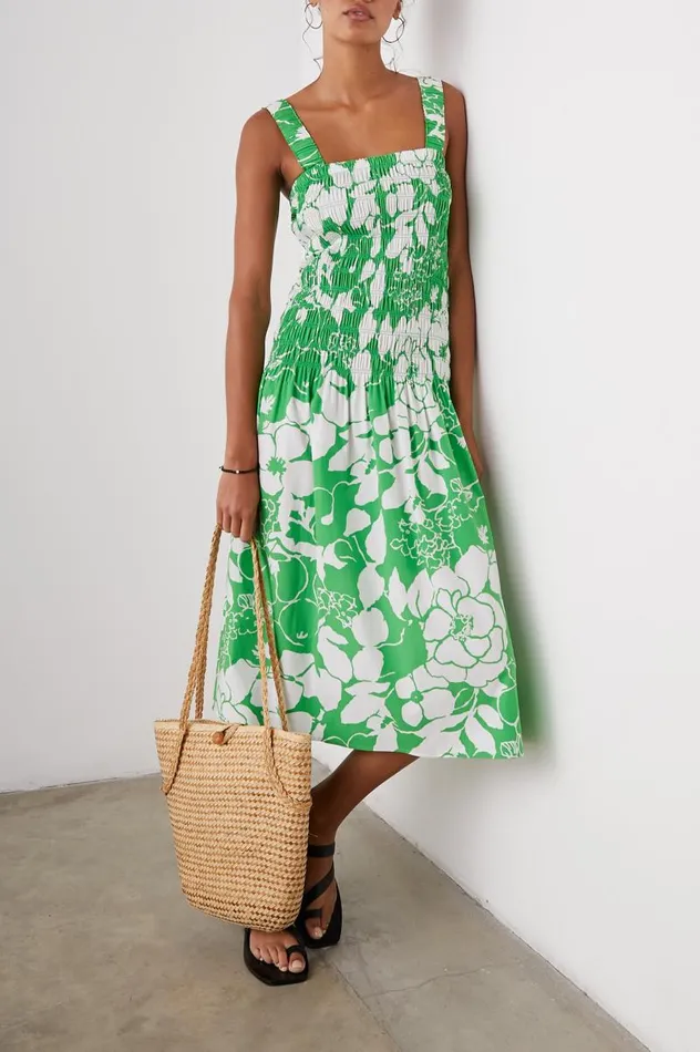 Rails Dresses and Rompers Women SEVILLE DRESS Green Lotus
