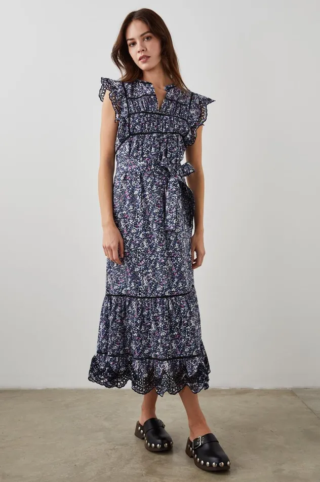 Rails Dresses and Rompers Women SOFIE DRESS Midnight Hyacinth
